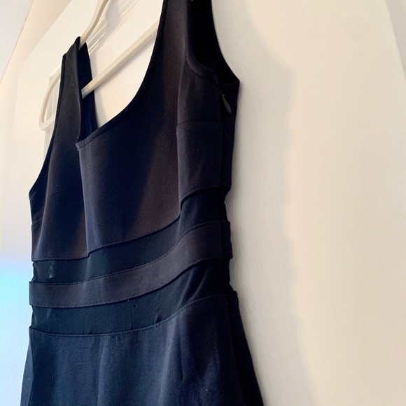 Forever 21 Black Bodycon Dress, Size Medium - Picture 3 of 9